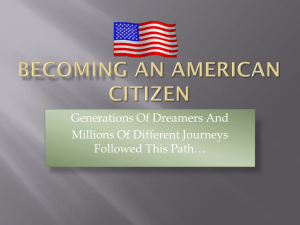 Generations Of Dreamers And Millions Of Different Journeys Followed This Path…