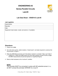 ENGINEERING-43 Series-Parallel Circuits Lab-05 – ENGR-43 Lab-05