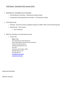 ACCE Report   (December 2012, January 2013)
