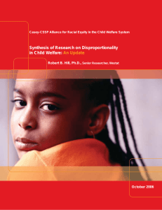 Synthesis of Research on Disproportionality in Child Welfare: An Update
