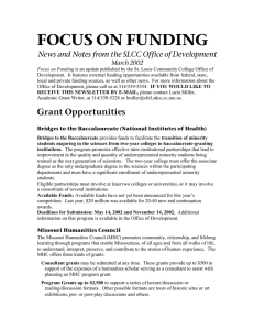 FOCUS ON FUNDING March 2002