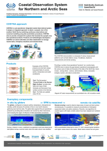 Coastal Observation System for Northern and Arctic Seas COSYNA approach