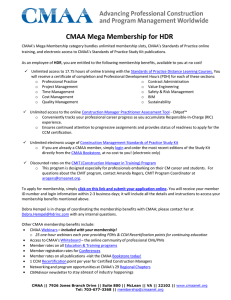 CMAA Mega Membership for HDR