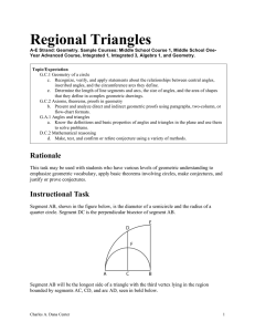 Regional Triangles
