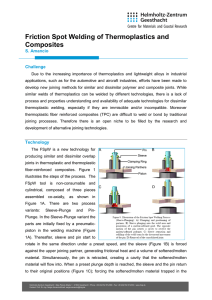Friction Spot Welding of Thermoplastics and Composites  S. Amancio