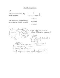 Phy 122 – Assignment 4  A 2.