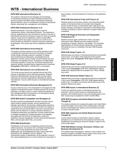 INTB - International Business INTB 5000 International Business (3)