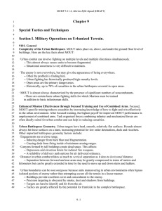 Chapter 9  Special Tactics and Techniques