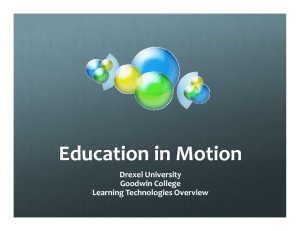 Education in Motion