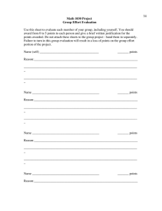 14 Math 1030 Project