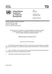 TD United Nations Conference on Trade and