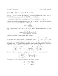 Math 2270 Spring 2004 Homework 14 Solutions Section 5.3
