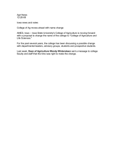 Agri News 12-26-06  Iowa news and notes