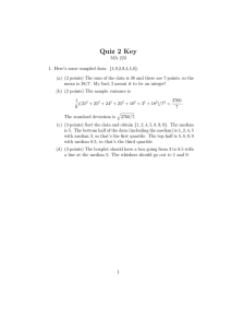 Quiz 2 Key