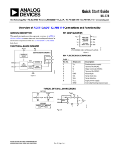 Quick Start Guide UG-378