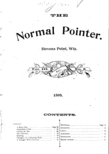 ~ormal Pointer { •