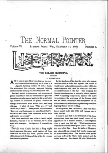 THE NoRMA L  PoiNTER. A