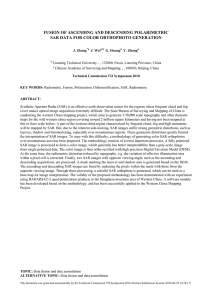 FUSION OF ASCENDING AND DESCENDING POLARIMETRIC