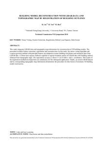 BUILDING MODEL RECONSTRUCTION WITH LIDAR DATA AND