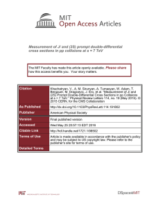 Measurement of J/ and (2S) prompt double-differential Please share