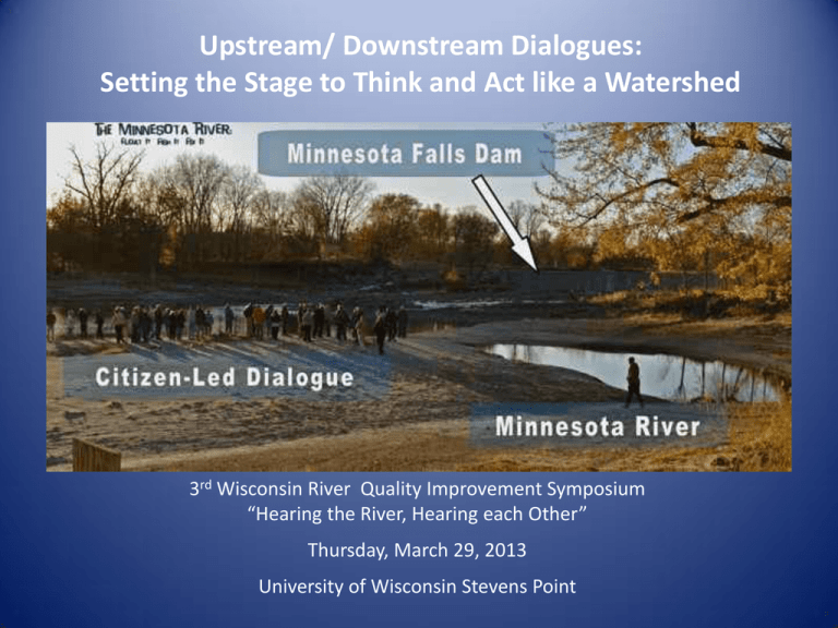 upstream-downstream-dialogues