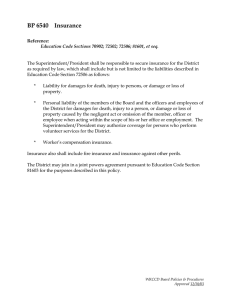 BP 6540  Insurance
