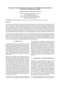WEB-BASED FRAMEWORK FOR PS-INSAR DATA INTERPRETATION ASSISTED BY GEO-SPATIAL INFORMATION FUSION
