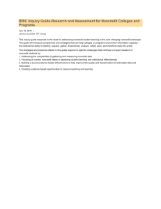 BRIC Inquiry Guide-Research and Assessment for Noncredit Colleges and Programs