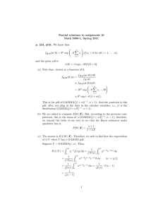 Partial solutions to assignment 10 Math 5080-1, Spring 2011