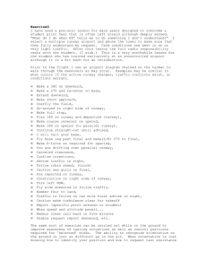 Exercise  I have used a pre-solo lesson for many years designed... student pilot fear that is often left unsaid although deeply...