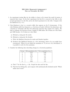 BIO 5910: Homework Assignment 6 Due on November 26, 2013