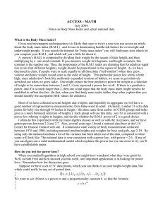 ACCESS - MATH