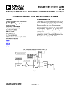 Evaluation Board User Guide UG-144