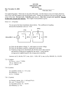 ECE 301 Fall Semester, 2002 HW Set #12 Due: November 21, 2002