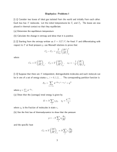 Biophysics: Problems I N T