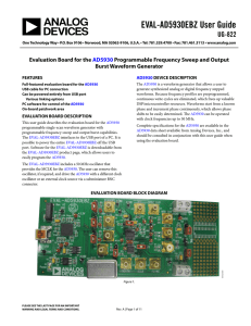 EVAL-AD5930EBZ User Guide UG-822