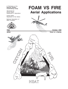 FOAM VS FIRE Aerial Applications