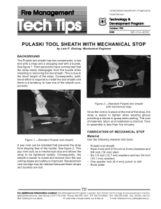 ech Tips TTTTTech Tips Fire Management