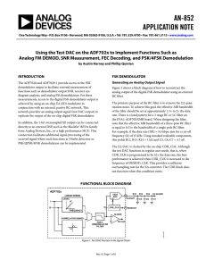 AN-852 APPLICATION NOTE