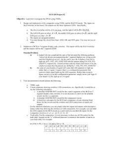 ECE-255 Project #2  Objective: