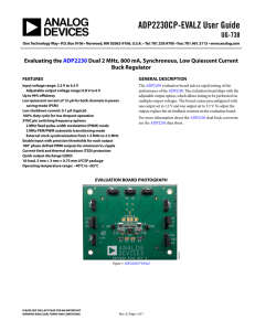 ADP2230CP-EVALZ User Guide UG-738