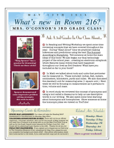 What’s new in Room 216? z