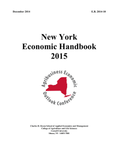 New York Economic Handbook  2015