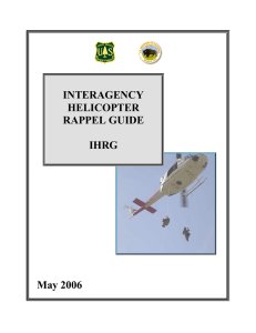 Interagency Helicopter Rappel Guide (IHRG)