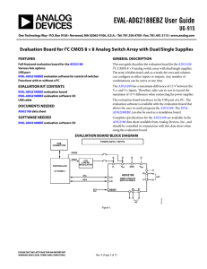 EVAL-ADG2188EBZ User Guide UG-915