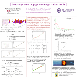 Long-range wave propagation through random media 10000 N E. Bernhardt