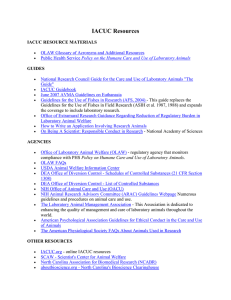 IACUC Resources