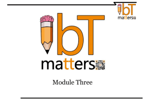 Module Three