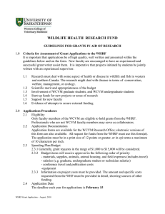 WILDLIFE HEALTH  RESEARCH FUND