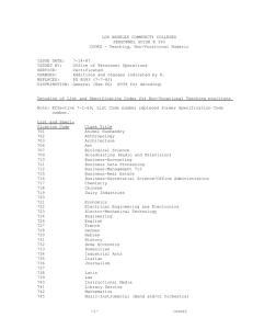 LOS ANGELES COMMUNITY COLLEGES PERSONNEL GUIDE B 393